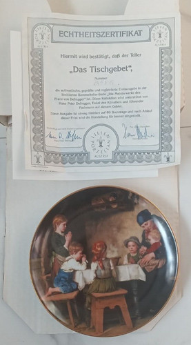 Porcelain wall plate franz - plate,