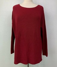 Boston Proper Burgundy Rib