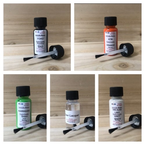 Car touch paint clear - up,