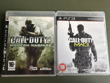 Call of Duty Modern Warfare & MW3 (Sony PlayStation 3) – CIB – Great Cond