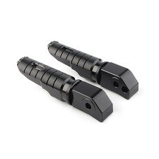 1 Pair Black Rear Footpegs