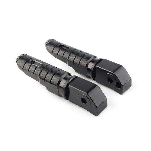 Pair black rear footpegs - 1,