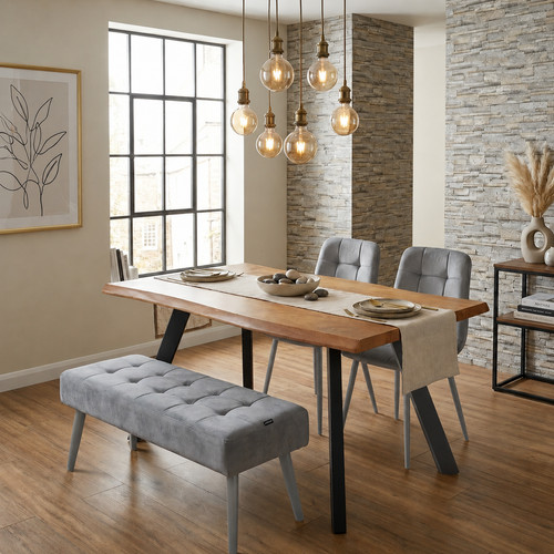 Doubs dining table with grey - doubs, 2