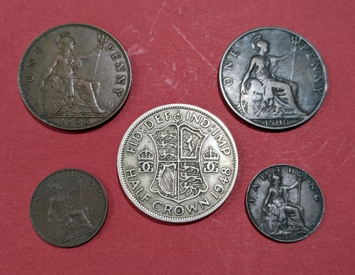 Old great britain - 5, coin
