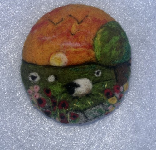 Handmade needle felted - handmade,