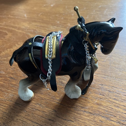 Vintage ceramic clydesdale - vintage,