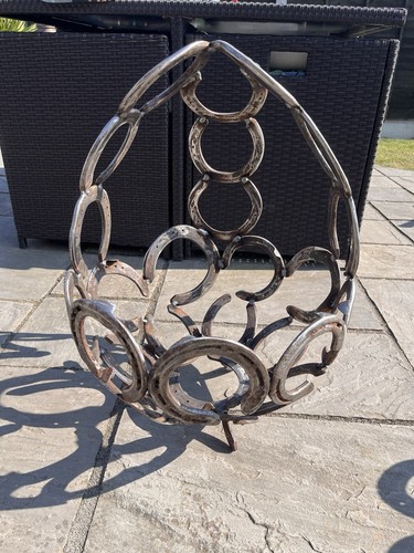 Hand made horseshoe - made,