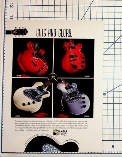 1990s yamaha guitars - yamaha, aes800