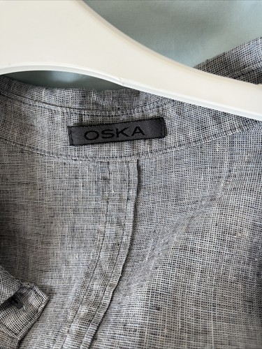 Oska linen shirt dress - shirt,
