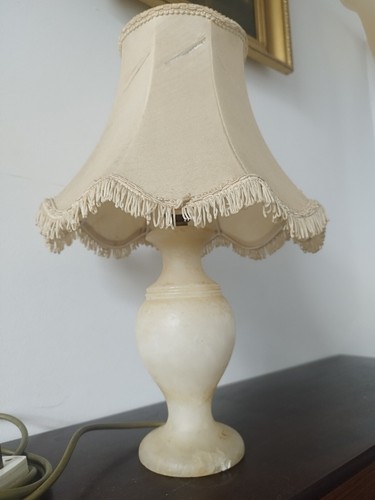 Onyx marble lamp solid column - marble,