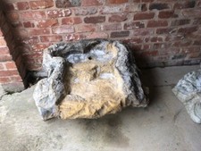 preformed pond waterfall to two sections. Can be used together or separately.