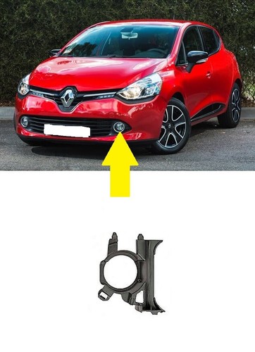 New front foglight lamp holder - front,