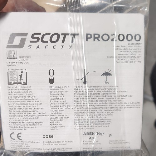 Scott safety pro2000 2029010 - pro2000,