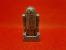 R2-D2 BUST STAR WARS GOLD Plastic STATUE European Cereal Premium KELLOGGS