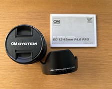 OM System M.Zuiko Ed 12 45mm