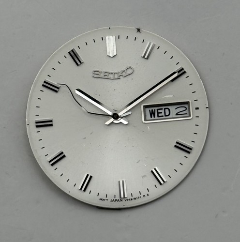 Seiko v743 8171 watch dial - seiko,