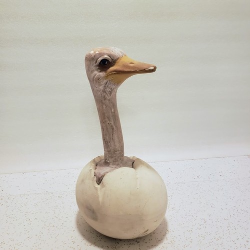 Vintage chalkware hatching - vintage,