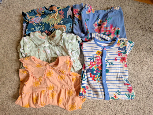 Months girls clothes - months,
