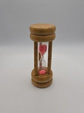 Vintage Egg Timer with Pink