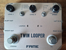 FAME TWIN LOOPER PEDAL FOR