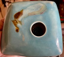 Vintage Pottery Ikebana Square