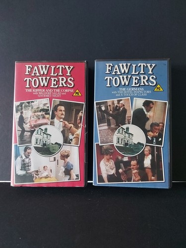 Fawlty towers vhs videos 3 - fawlty,