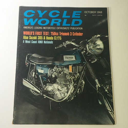 Vtg cycle world magazine - cycle,