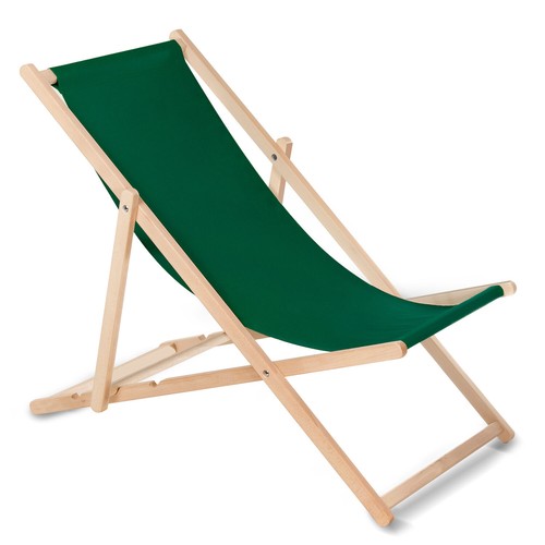 Wooden deck chair beech - chair,