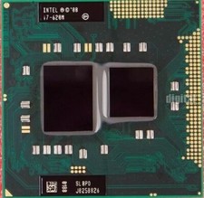 Intel Core i7-620M 2.66GHz 4M Dual Core Processor SLBPD CPU Socket G1 For Laptop