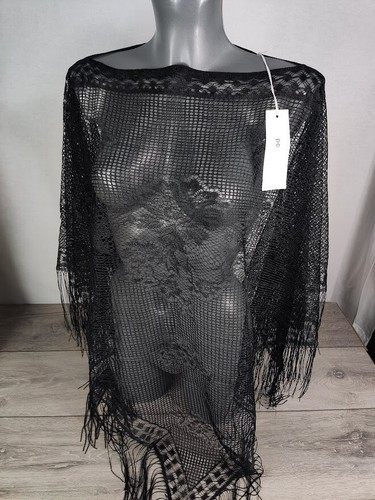Poncho crochet kimono kaftan - kimono,