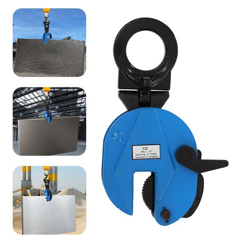 Vertical plate clamp steel - vertical,
