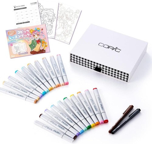 Copic booster box sketch - copic,