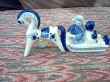 Gzhel USSR porcelain Figurine