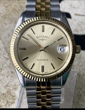 Rotary Watch Mens Swiss