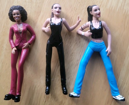 1998 spice girls - figures, x3