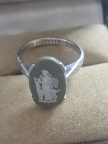 Sterling silver vintage diana - silver,