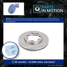 2x Brake Discs Pair Vented