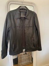 All Saints /Brand New Black Leather Jacket /BNWOT/ Size Medium /RRP £399