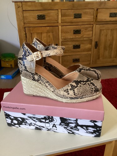 Mode pelle platform - platform, wedge