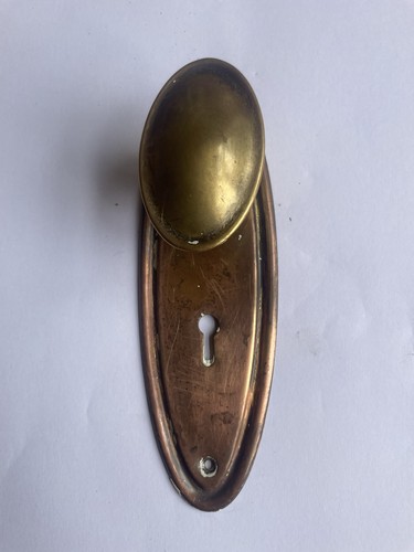 Vintage brass lever door - vintage,