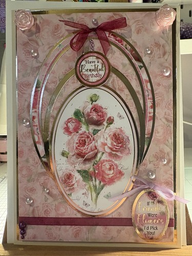 Handmade friend birthday card - handmade,