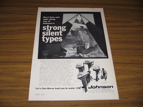 1967 print johnson - 1967, ad