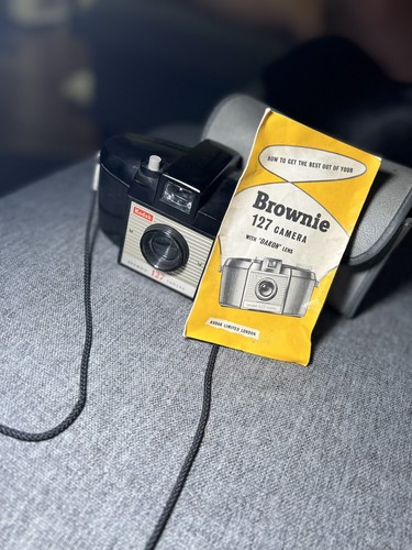 Vintage kodak brownie - vintage,