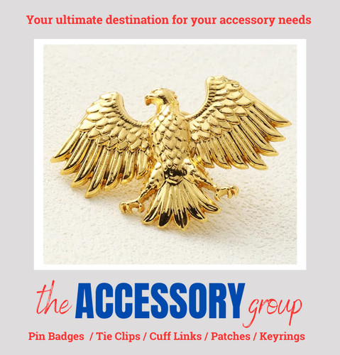 New large gold eagle bird - large,