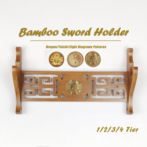 Wall mount bamboo samurai - bamboo,