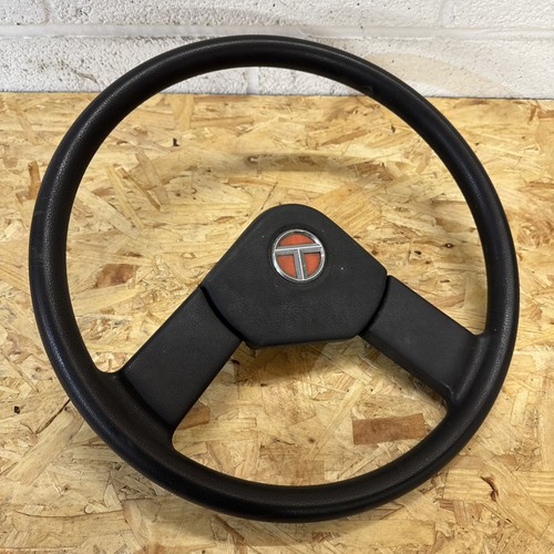 New leather steering wheel - leather,