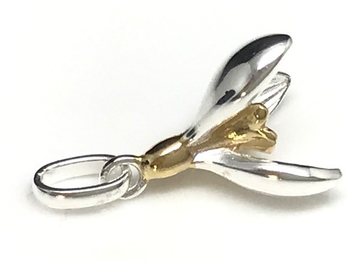 Snowdrop flower pendant