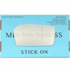 For Mercedes W123 C123 1977-85 Right Driver side Aspheric wing mirror glass