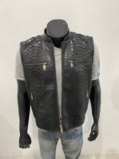 Dragon Python Leather Vest