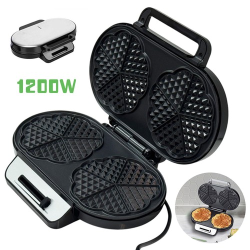 1200w waffle maker - maker, double